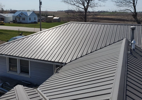 STEEL ROOFING SYSTEM metal roof des moines
