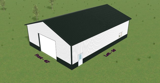 pole barn post frame building